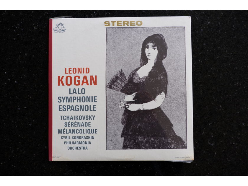Leonid Kogan/Kyril Kondrashin, Philharmonia Orch. Lalo Symph. Espagnole/Tchaikovsky