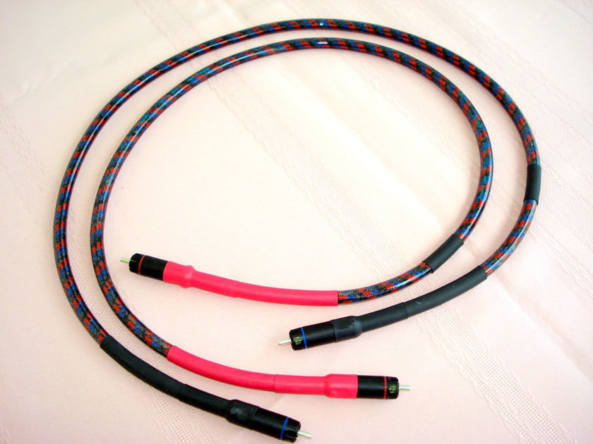 ACROTEC ACROLINK 6N A2010 INTERCONNECT CABLE 1 meter PAIR MINT. THE BEST EVER!