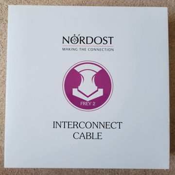 Nordost Frey 2 Balanced Interconnect Cables 1.0 meter