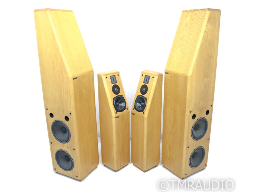 Conrad Johnson Synthesis SRS Vintage Speaker System; (2 bad woofers) (23695)