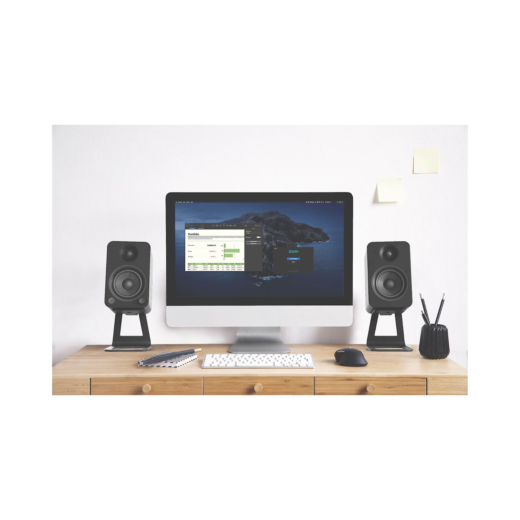 Kanto SE4 Elevated Desktop Speaker Stands for Medium Si... 8