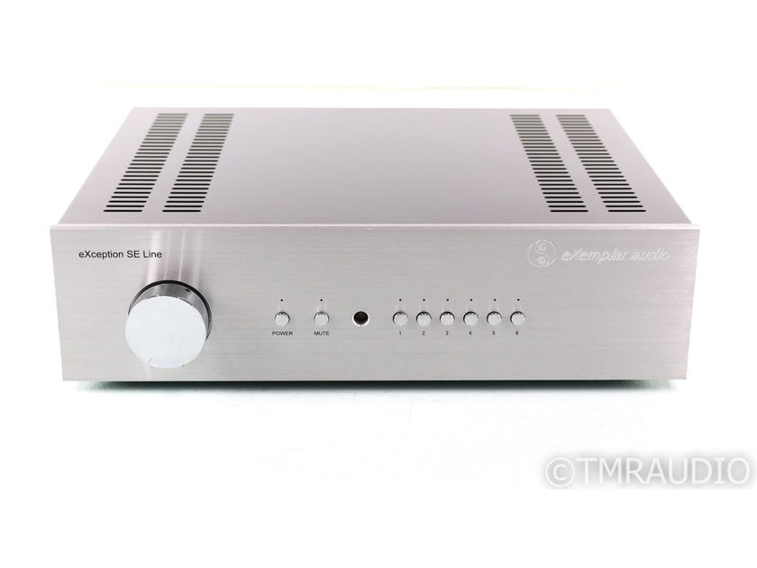 Exemplar Audio eXception SE Line Stereo Tube Preamplifier; Remote (27948)