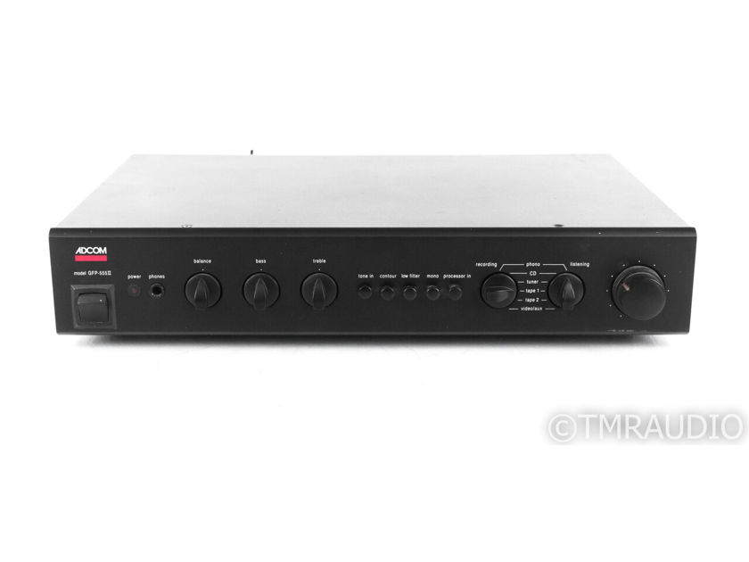 Adcom GFP-555II Stereo Preamplifier; GFP555-2; MM Phono (21363)