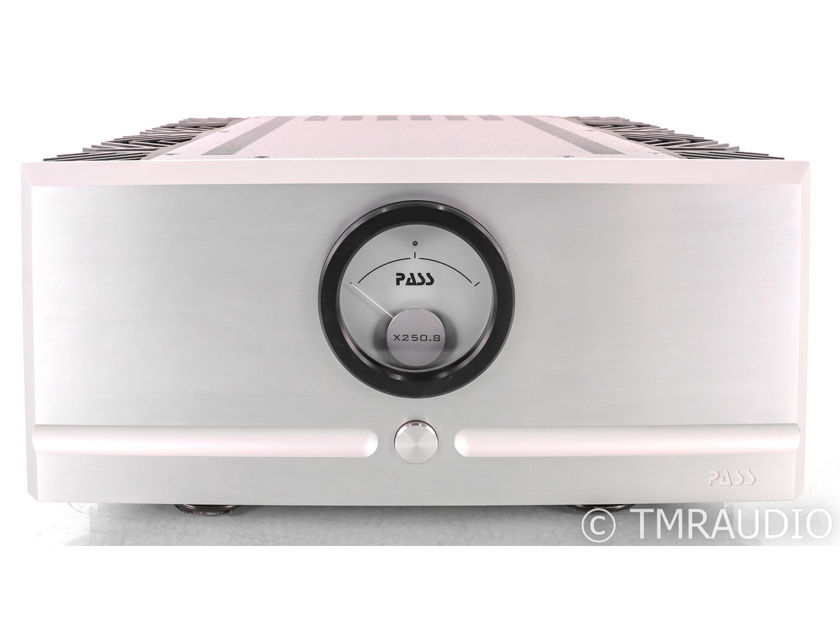 Pass Labs X250.8 Stereo Power Amplifier; X-250.8; Silver (47117)