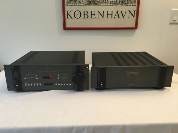 Krell KAV500 5 CH Amp + Krell Audio Video Std. Pre-amp ...