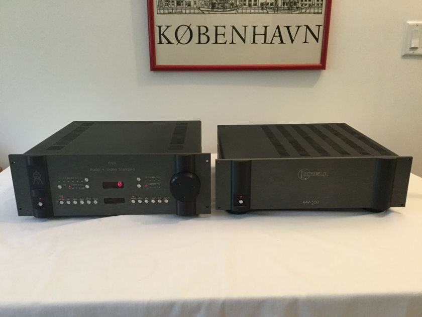 Krell KAV500 5 CH Amp + Krell Audio Video Std. Pre-amp Combo