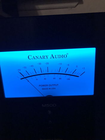 Canary Audio M-500 mono blocks