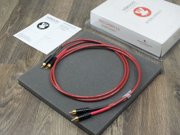 Nordost Leif Red Dawn interconnects RCA 1,0 metre BRAND...