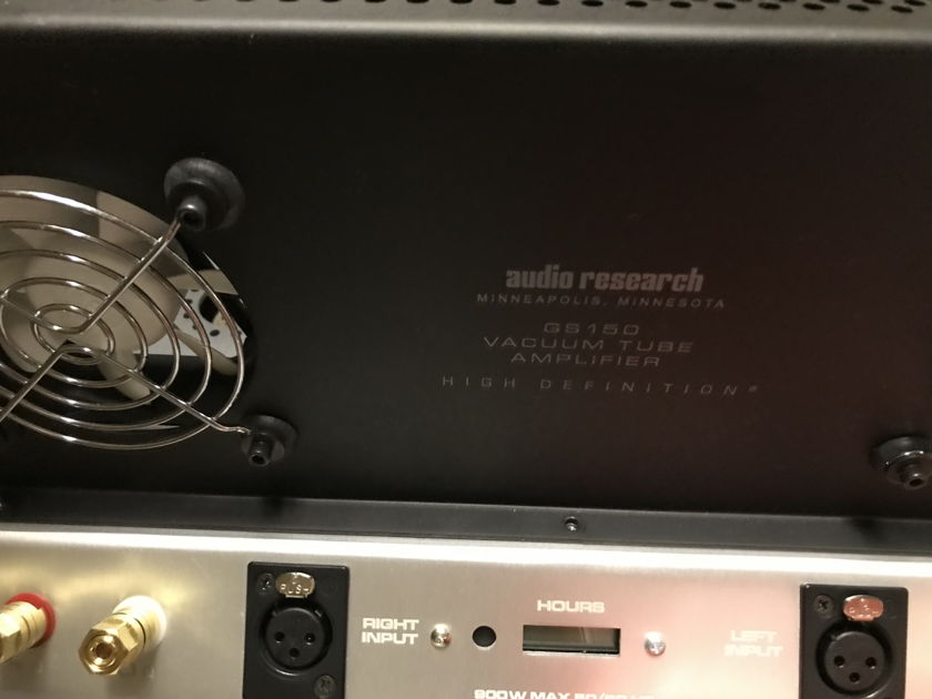 Audio Research GS150 low hours  We Welcome Trades 2 units available