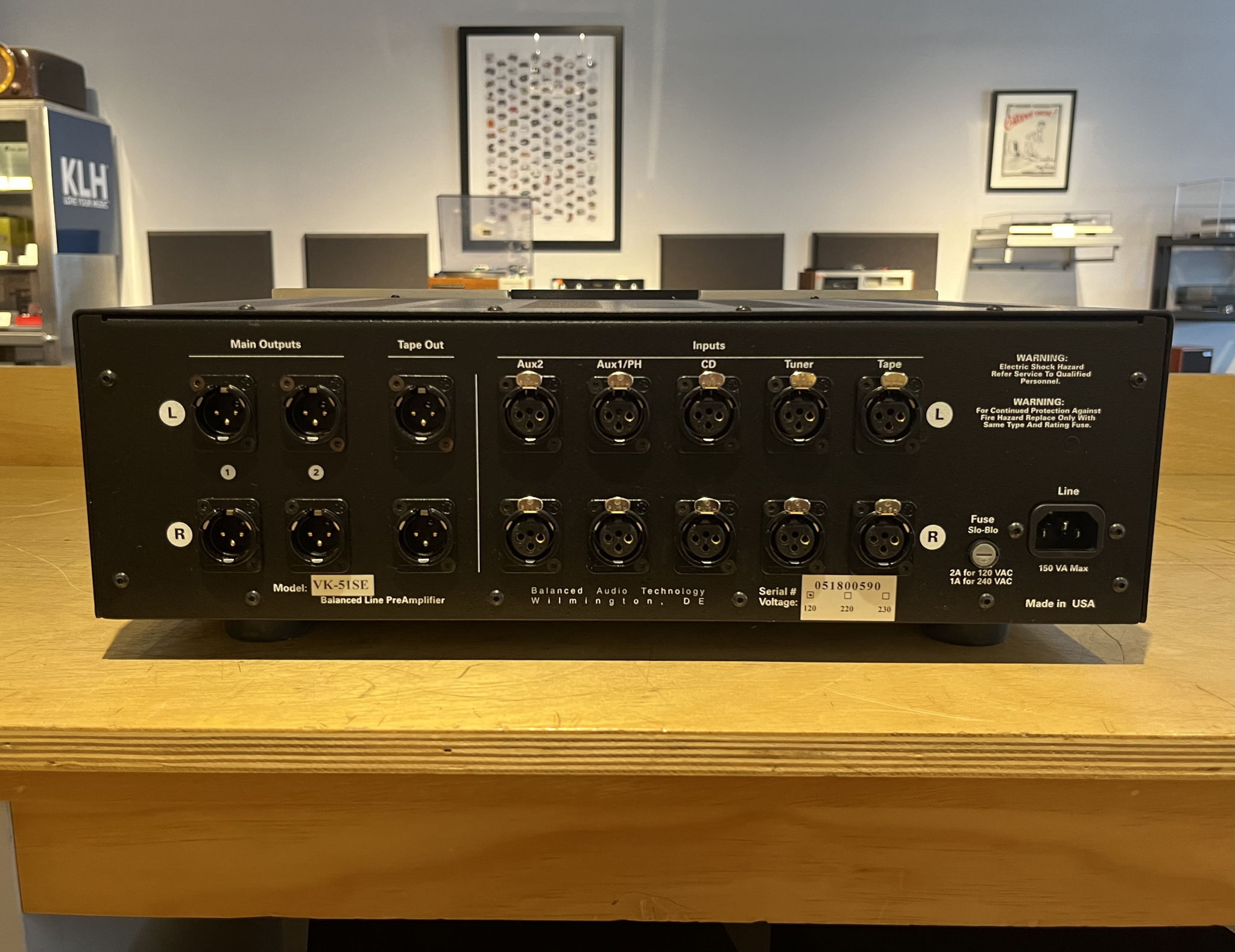 Balanced Audio Technology VK-51SE Tube Preamp w/Remote ... 6