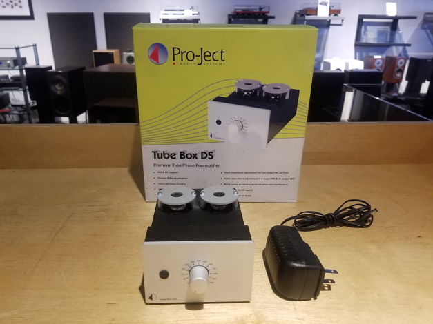 Pro-Ject Tube Box DS Tube Phono Preamp - Silver w/ Box ...