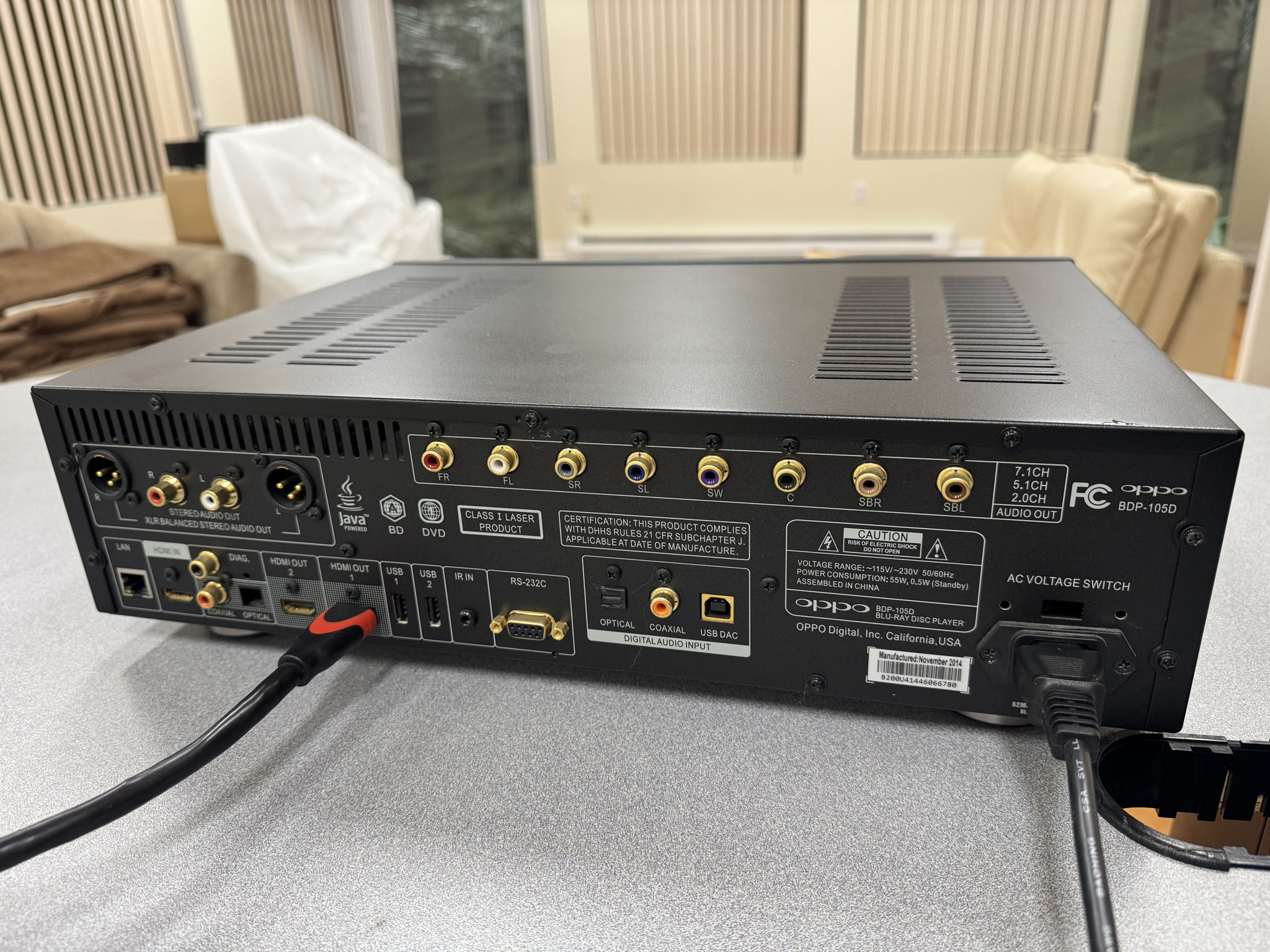 OPPO BDP105 upgraded by Rick Schultz of Electronic Visi... 7