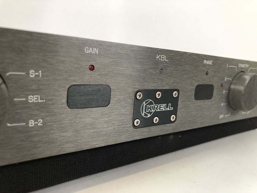 Krell KBL Analog Solid State Preamp w/External Power Supply, Stereophile Class A