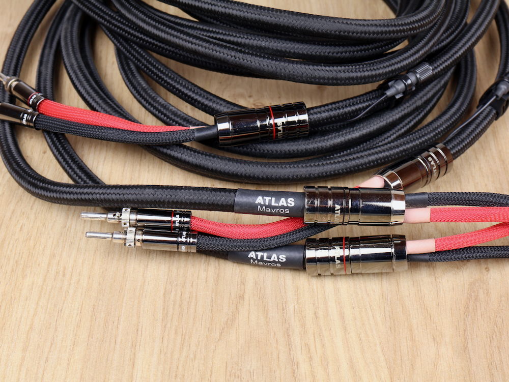 Atlas Mavros Grun highend audio speaker cables 5,0 metre 2