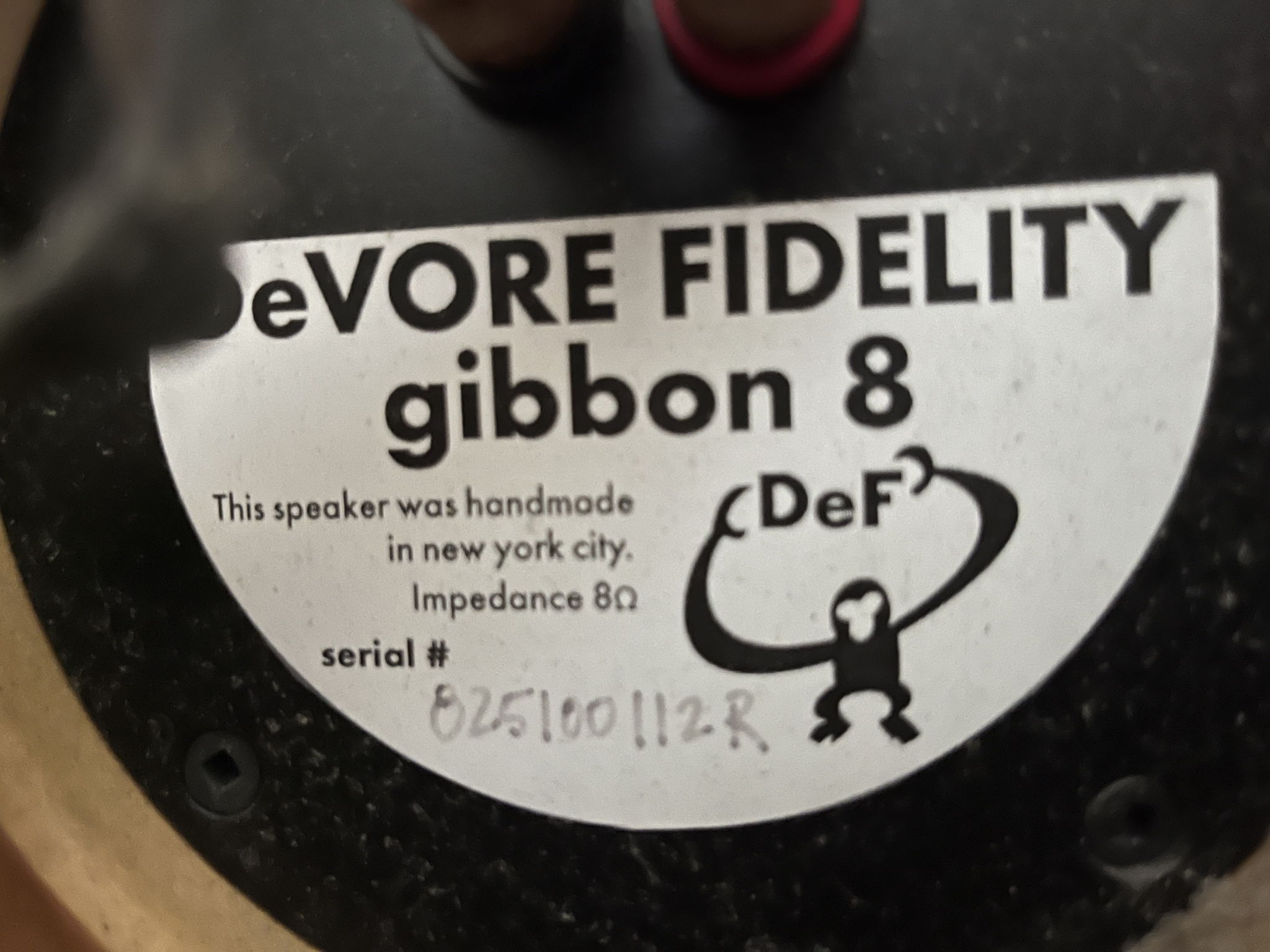 DeVore Fidelity Gibbon 8 3