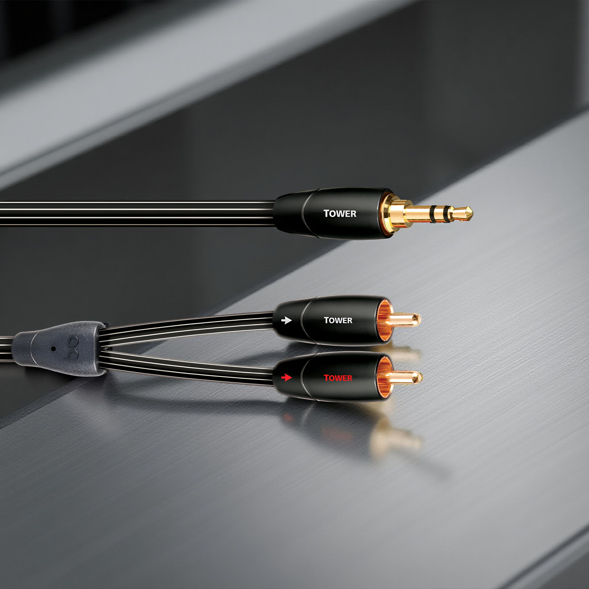 AUDIOQUEST TOWER INTERCONNECT CABLE - 2.0 METER, 3.5MM ... 2