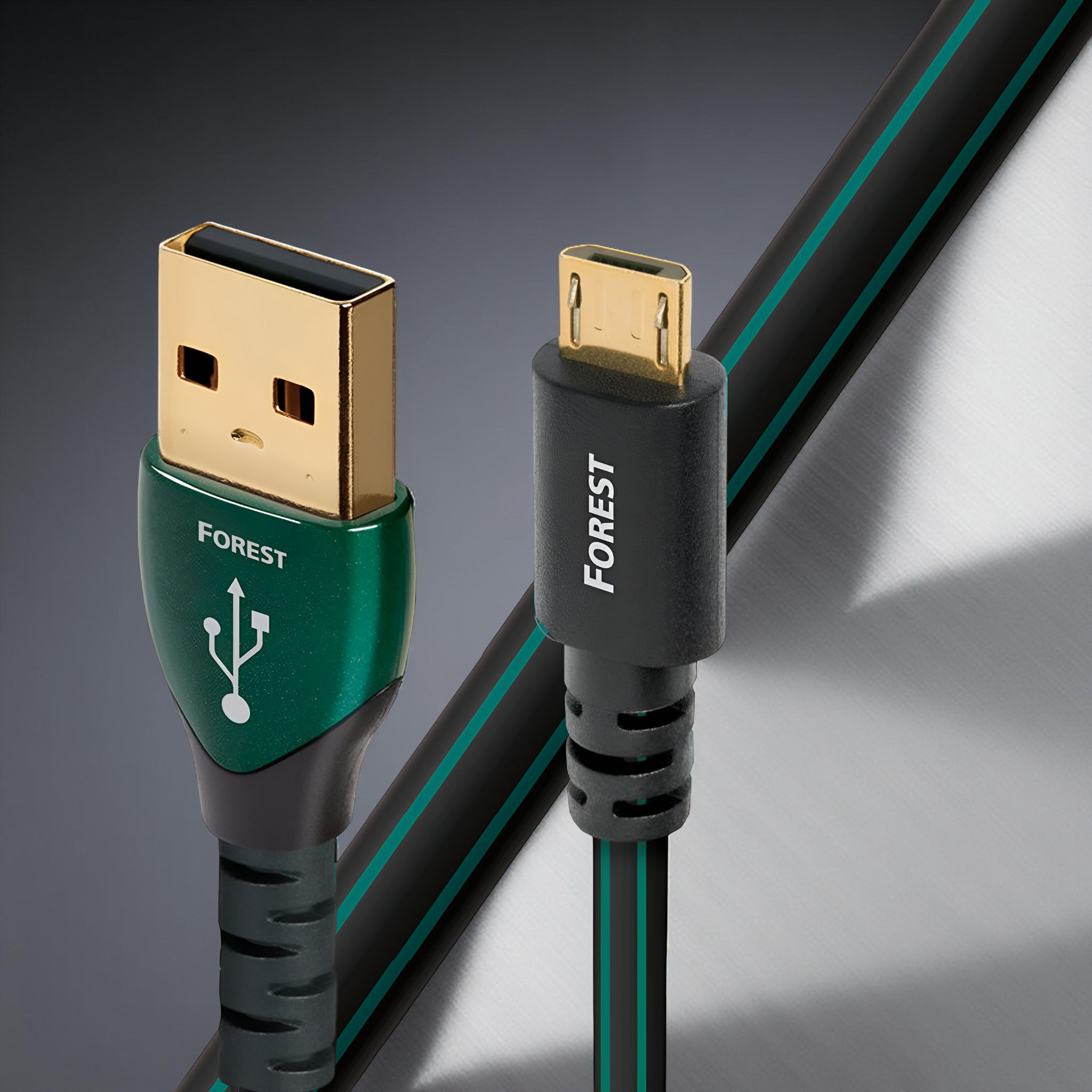 AudioQuest Forest Micro USB Cable - USB-A to Micro-B, 1... 2