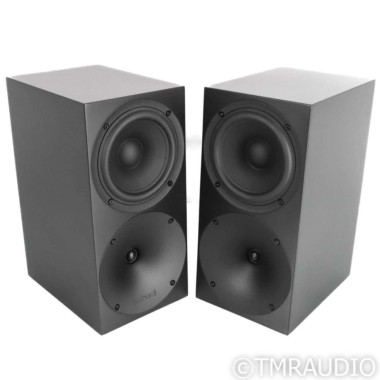 Buchardt Audio S400 Bookshelf Speakers; Black Pair (66621)