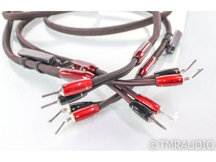 AudioQuest William Tell ZERO Full Range Speaker Cables; 3m Pair; 72v DBS; Silver (34037)