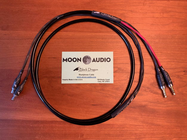 Moon Audio Black Dragon Premium Cable For Sennheiser HD...