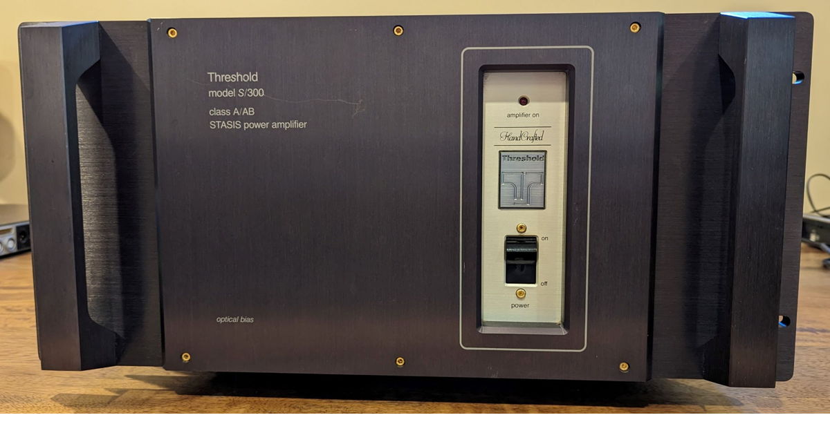 Threshold S/300 Stasis optical bias amp For Sale Audiogon