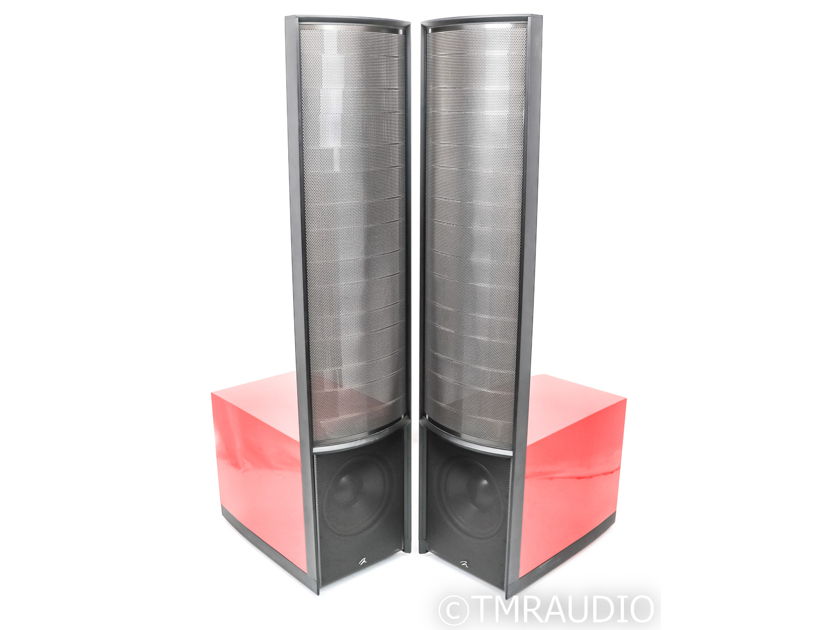 Martin Logan Renaissance ESL 15A  Floorstanding Speakers; Rosso Fuoco Pair (43505)