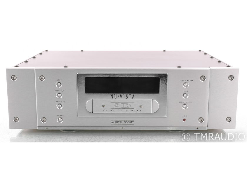 Musical Fidelity NuVista 3D C.R. CD Player; Remote (46317)