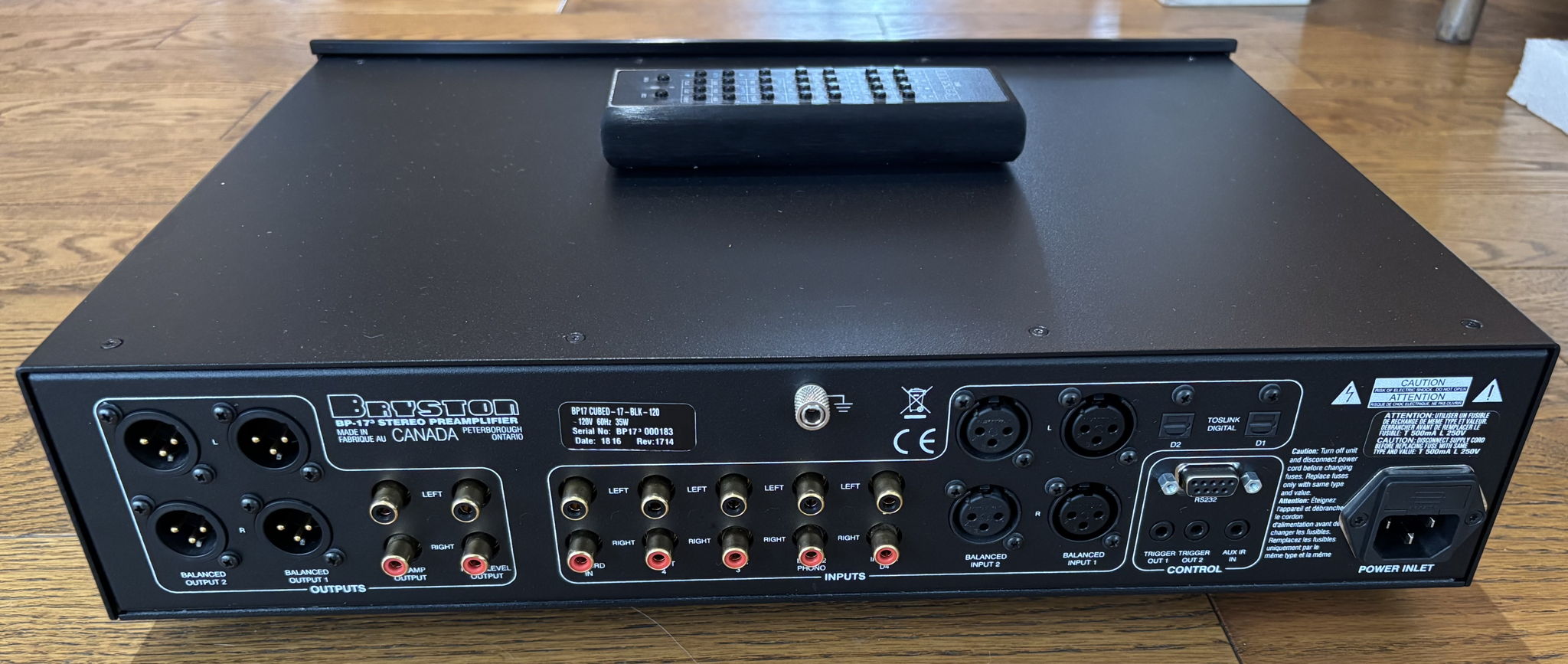 Bryston BP-17 Cubed 4