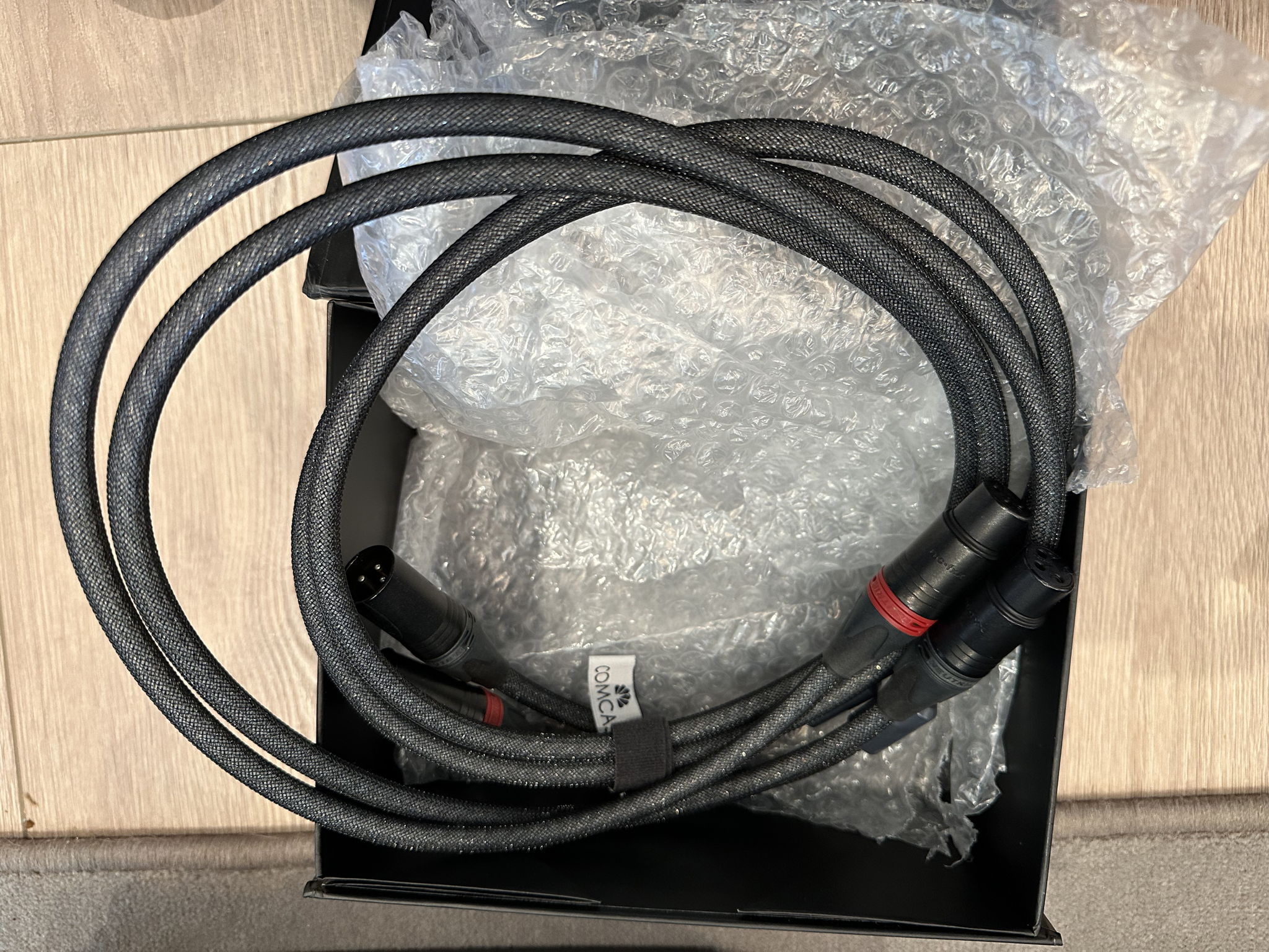 Dynamique Audio Shadow Interconnects 1.5M XLR EXCELLENT 3