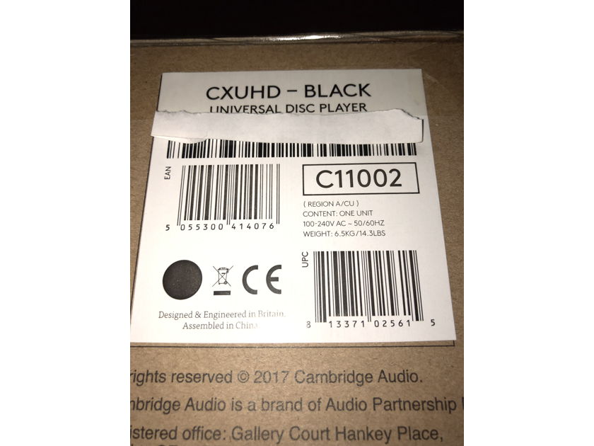 Cambridge Audio CXUHD