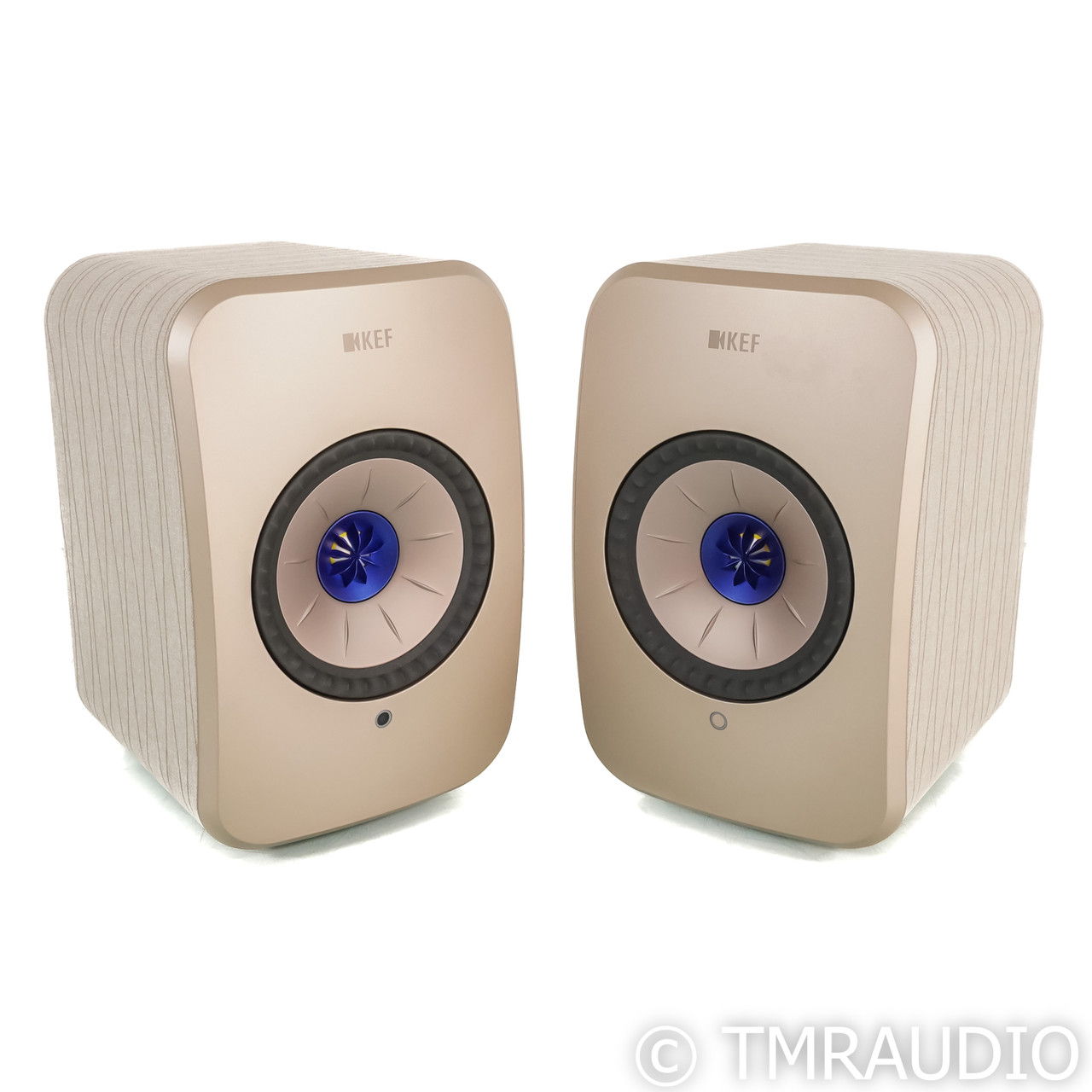 KEF LSX II Bookshelf Speakers; Soundwave Fabric Pair (6...