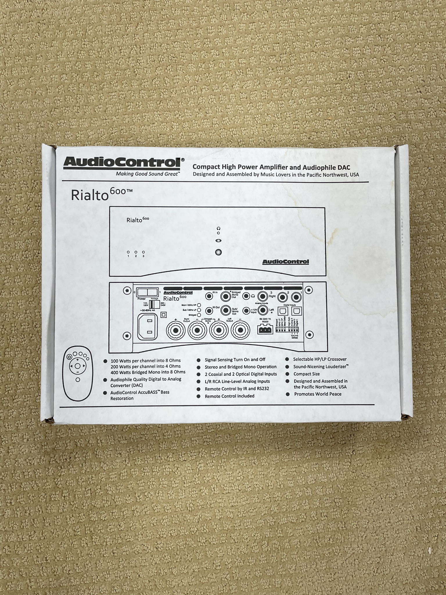 AudioControl Rialto 600 6