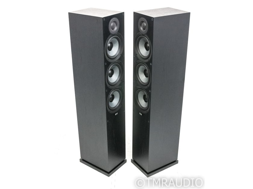ELAC Debut 2.0 F6.2 Floorstanding Speakers; DF62; Black Pair (Mint) (24415)