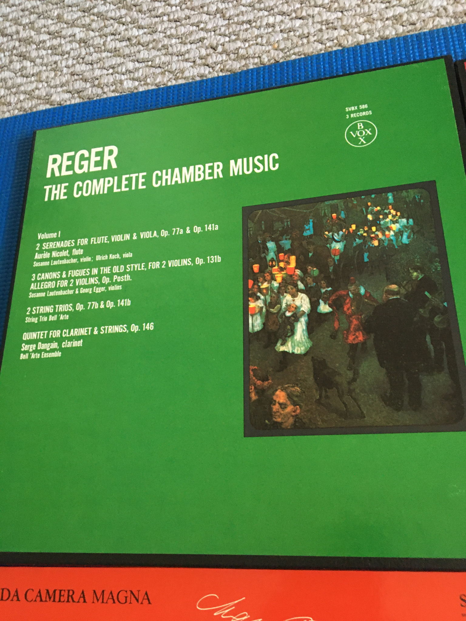 Max Reger complete chamber music and more Lot of 2 Lp b... 2