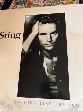 Sting Nothing Like The Sun Vinyl Album 2 LP  Sting Noth...