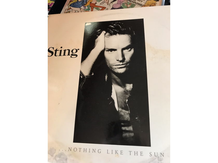 Sting Nothing Like The Sun Vinyl Album 2 LP  Sting Nothing Like The Sun Vinyl Album 2 LP