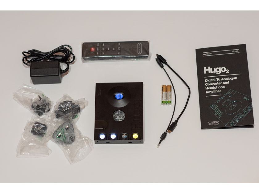 Chord Hugo 2 (Black), Hugo2,  DAC, Headphone amplifier