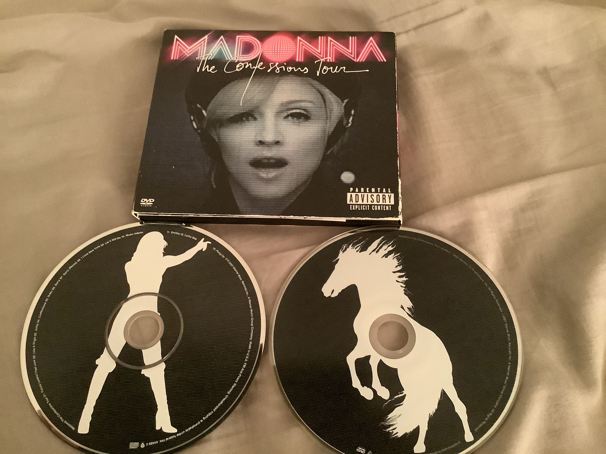 Madonna CD/DVD Combo  The Confessions Tour