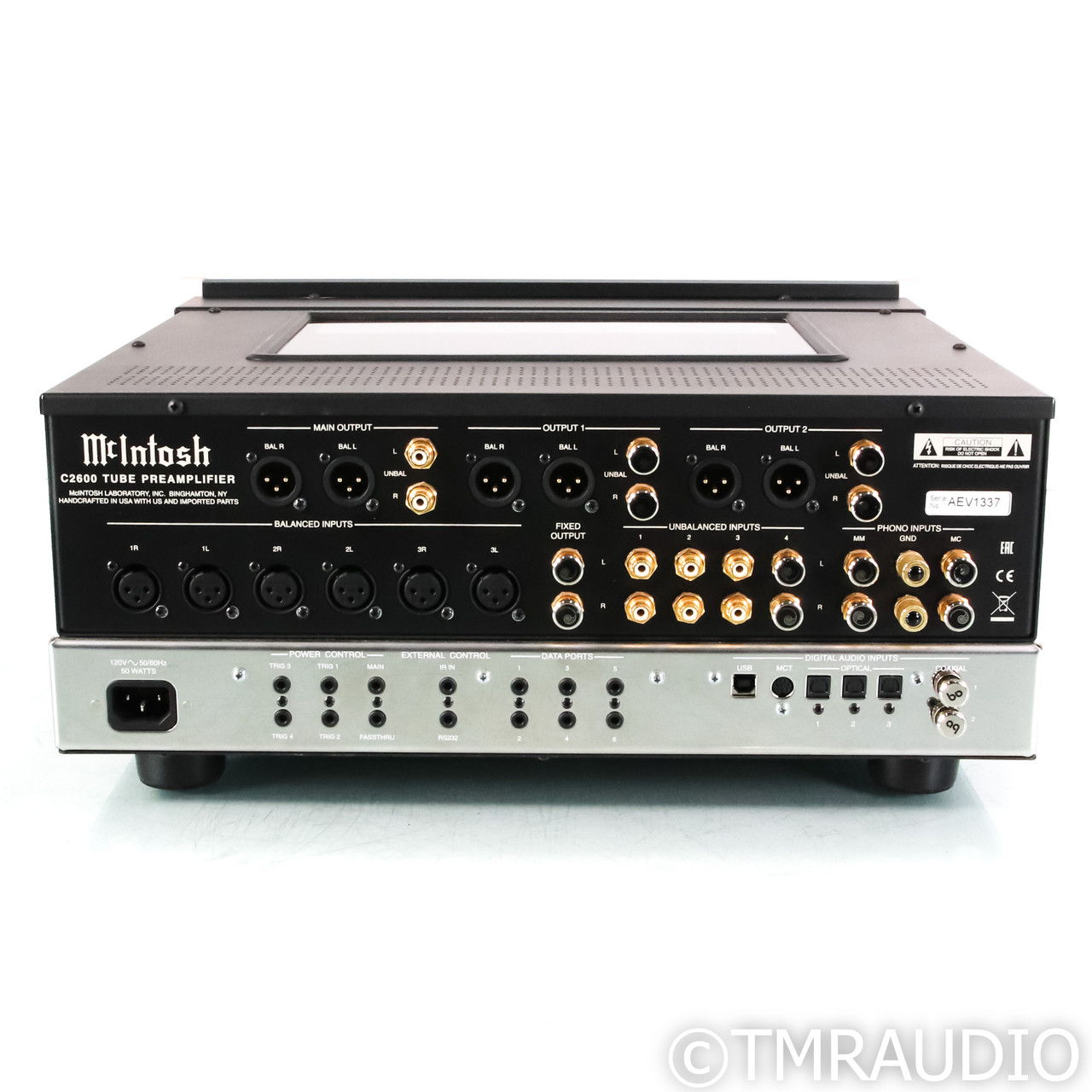 McIntosh C2600 Stereo Tube Preamplifier; MM & MC Phono ... 5