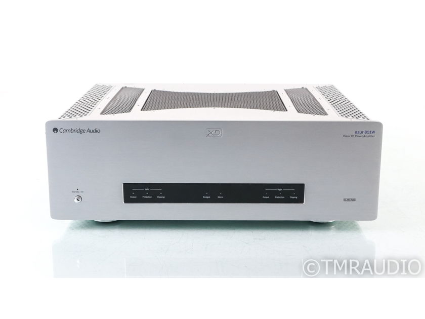Cambridge Audio Azur 851W Stereo Power Amplifier; 851-W; Silver (33648)
