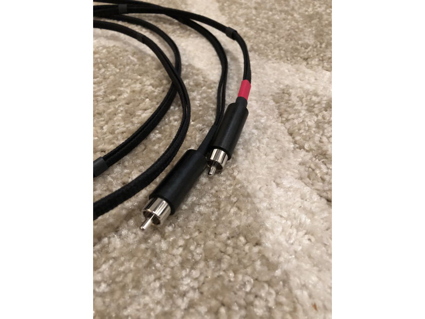 Duelund Audio Cables 2.0 Silver Ribbon WOOF!  REDUCED  1 meter RCA pair