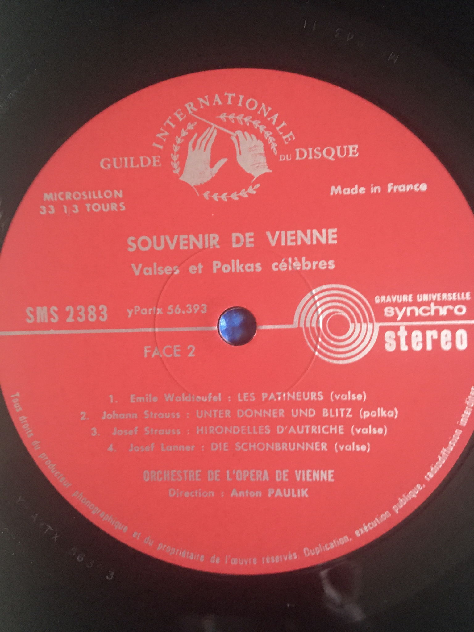 Souvenir de Vienne Valses Et Polkas Celebres  Anton Pau... 6