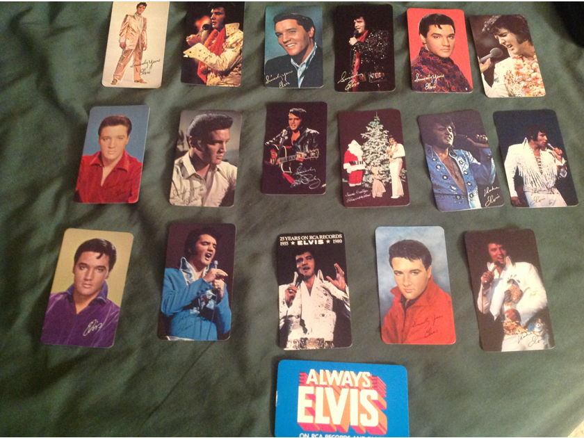 Elvis Presley Wallet Calendar Set 1963-1980