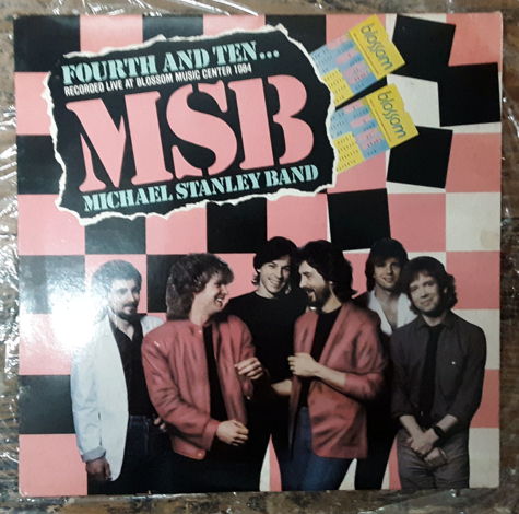 Michael Stanley Band - Fourth And Ten... NM+ Vinyl LP 1...