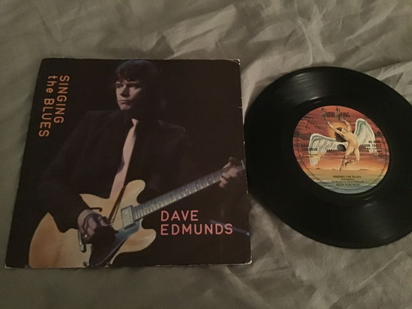 Dave Edmunds Singing The Blues/Boys Talk Swan Song Records  UK