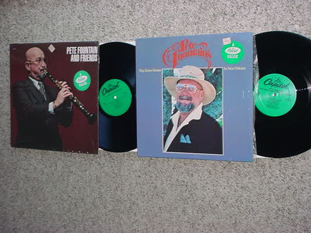 Pete Fountain 2 lp recordS IN SHRINK And friends and Wa...