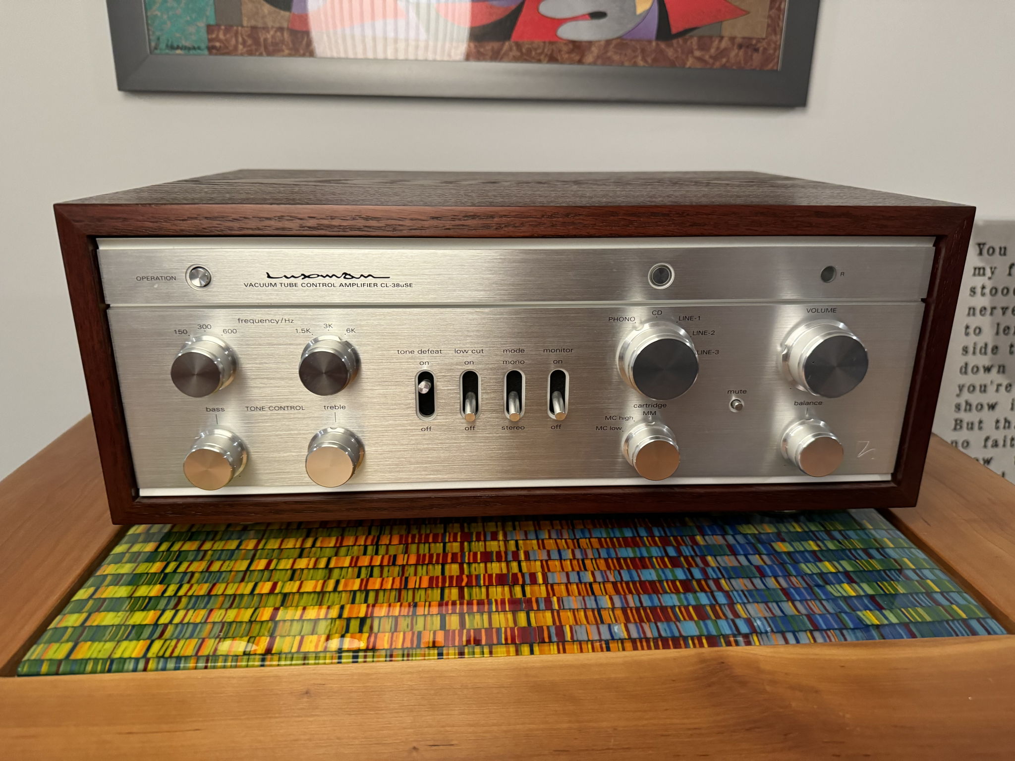 Luxman CL-38uC SE Vacuum Tube Preamp (Limited Edition, ...