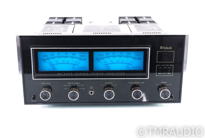 McIntosh MC2205 Vintage Stereo Power Amplifier; MC-2205...