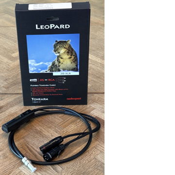 AudioQuest LeoPard 1.2 m Tonearm cable - JIS to XLR