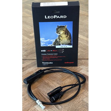 AudioQuest LeoPard 1.2 m Tonearm cable - JIS to XLR